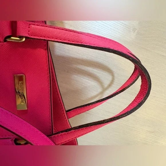 Kate Spade Evangelie crossbody Saffiano leather 12"x9"x5.5" - Picture 12 of 16